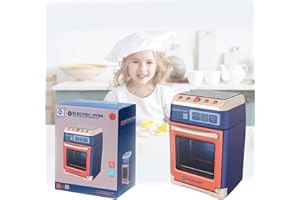 Coo11 Boys Girls Pretend Play Battery Operated Stove Oven Cooker with Light and Sound