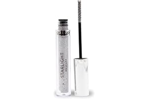GLAM UP Glam'Up Paris - Mascara à Paillettes Starlight - Maquillage pour les Yeux - Longue Tenue - Séchage Rapide - Argent