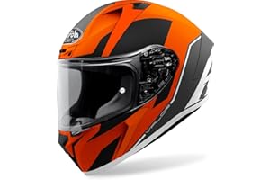 MOTOTOPGUN Airoh Kask Valor, pomarańczowy, matowy, rozmiar XXL