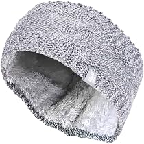 Fascia Capelli Heat Holders Donna - Termica Per Inverno, Nero E Viola