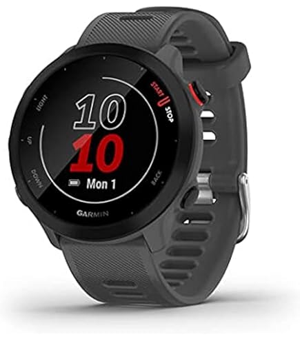 Garmin Forerunner 165 (43 mm), Easy to Use Lightweight GPS Running