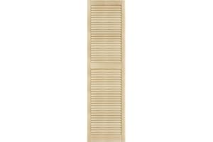 DecoMeister Mobili Porta Lamella Porte Pino Mobili Anteriore Pino Non Trattato Armadio Porta Armadio Aperto Lamelle 444x1700 mm Singolo legno massiccio a venatura naturale