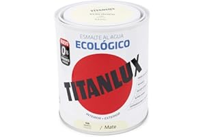 Titanlux Esmalte Ecológico Acrílico Mate 750 ml (Marfil 0528)