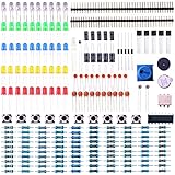 ELEGOO Electronics Component Basic Starter Kit w/Precision Potentiometer, buzzer, capacitor