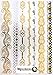 Beautiful Metallic Temporary Tattoo Bracelets (Various Designs) by ReignBeau B