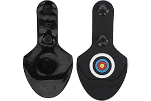 BOABY Caoutchouc Coussinet de Tir à L’Arc, Protecteur de Bout de Membre D’Arc, Coussinet en Caoutchouc Antidérapant de Protection des Membres D’Arc sur Chaussures, pour L’Entraînement Au Tir Au Tir À L’Arc