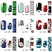 8 Assorted Nail Wrapes Collection (14 Stripes Each) / Nail Strips / Nail Foils / Nail Stickers / Nail Decals / Nail Patches in New High Fashion Designs