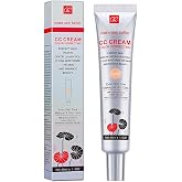 Korean Color Changing CC Cream, 2-in-1 Skin Care &amp; Makeup, SPF 25, Moisturizing, Lasting &amp; Color Adjusting for a Perfect Fini