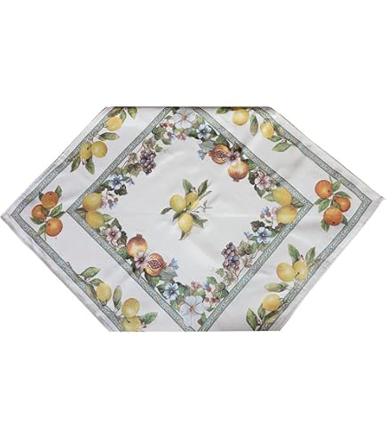 Copritavolo Rettangolare Emily Home Flora in Gobelin 140x260 cm – Ruocco Store