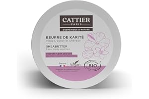 Cattier Beurre de Karité Parfum Fleur des Îles 100g