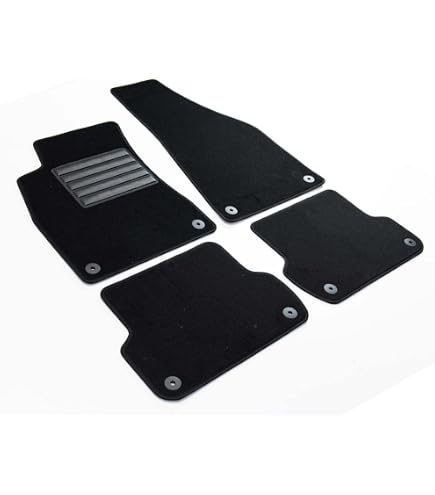 Set: Tappetini In Velluto + Tappetino Per Bagagliaio Per Audi A4 B9  11 2015 4 Porte Guardliner Anche Per La Versione Quattro