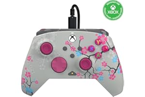 PDP Xbox REMATCH GLOW Wired controller BLOSSOM