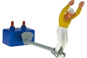 TIPP-KICK Star-Keeper I Portero Original para jóvenes y Mayores, a Partir de los 5 años I Diviértase Jugando con Esta Figura de fútbol en Todos Nuestros futbolines I Accesorios I Camiseta Amarilla