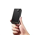 Baseus Adaman2 Series Mini 30W Portable Charger【Overseas Edition】10000mAh Power Bank, Digital Display 3-Port Battery Pack With USB C Cable for MacBook, iPad, iPhone 15 Pro Max, Samsung S24 Ultra, etc