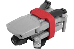 Hensych Silicone 7238F Propeller Holder Propeller Fixator Guard Strap Storage Transportion Protector Propeller Stabilizer Fixing Mount Holder for Mavic Air 2/Air 2S Drone Accessories (Red)