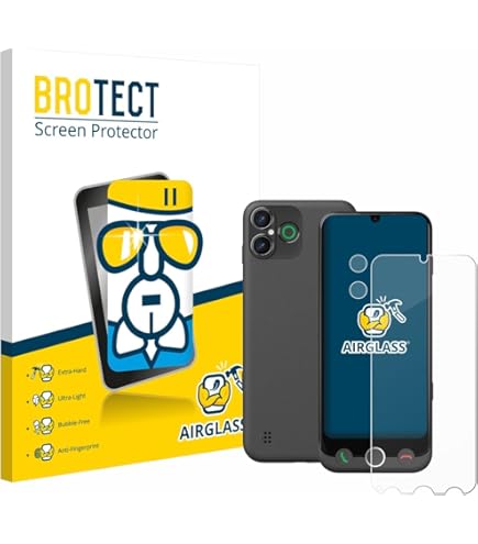 Bruni Protecteur d'écran compatible avec Zebra TC52ax Film