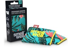 KletterRetter Tropical Floral, SmellWell, Cuscino per asciugare e rinfrescare Scarpe, Borse Sportive o persino l'auto, con Un Fresco Profumo Unisex Adulto, Piccolo
