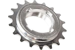 Meghna Rueda Libre de Bicicleta de una Sola Velocidad 16/18/20 Volante de Dientes 1/2 x 1/8 Accesorio de Repuesto de una Velocidad Compatible