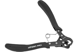 The Beadsmith Pinza per anelli per mancini, 1,5 mm, filo da 18-26 g, crea istantaneamente anelli omogenei per rosari, orecchini, bracciali, collane e gioielli in un solo passaggio