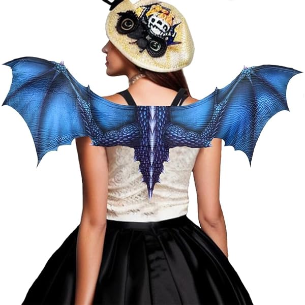 Ali Di Drago Per Adulti - Costume Halloween E Cosplay - Foto 3