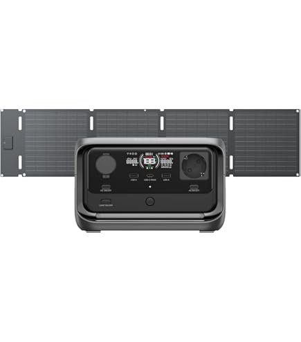 Centrale Elettrica Portatile ECOFLOW RIVER 3 | Batteria LFP 245Wh, 600W Max | Ricarica Solare, CA E Auto | Compatta Per Esterni - Foto 4