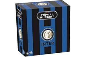 Winning Moves Inter Milan FC Trivial Pursuit Bitesize - Jeu de cartes pour famille, 600 questions en italien, 3 ans et plus