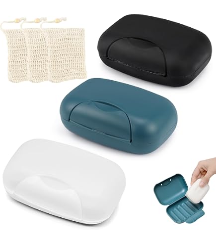 PORTE SAVON de Voyage Imperméable Porte-Savon en Plastique boîte à