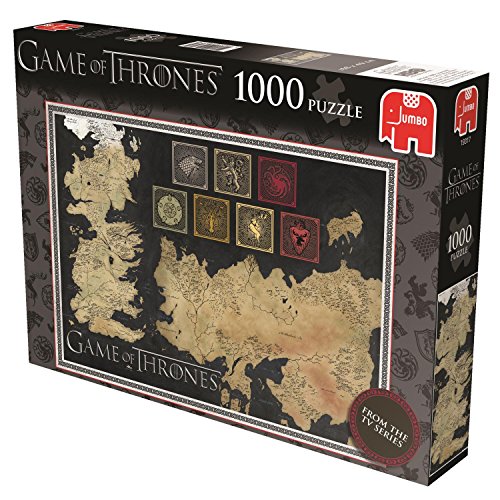 Game of Thrones: Map of The Known World Jigsaw Puzzle (1000 Pieces)
