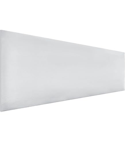 DHOME Testiera imbottita in similpelle premium composta da pannelli autoadesivi intercambiabili Camera da letto di lusso imbottita (Blu, 80 cm) | Leroy Merlin