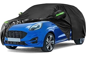 RASHION Telo Copriauto Compatibile con Ford Puma 2019-2024, Impermeabile Traspirante Copertura per Auto Telone