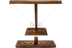 FUXHBFB Ring Toss Game hook game: Handheld Hook Ring Toss Board Games for Kids Adults Fast-paced Interactive Game for Home Party Family