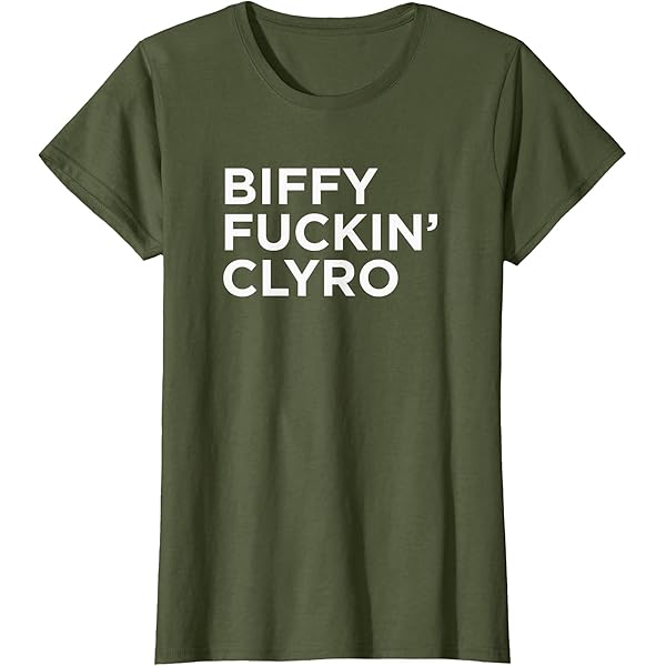 Biffy Clyro Biffy F'in Clyro T-Shirt, Youth, Olive Green, 2T