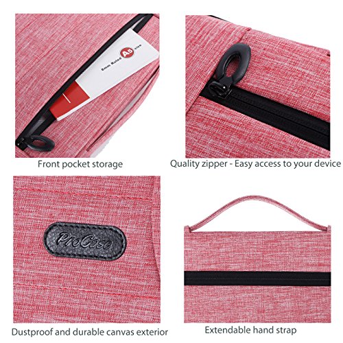 ProCase 14 – 15.6 Zoll Laptop Sleeve Case Cover Tasche für 15 Zoll MacBook Pro / Pro Retina, Sleeve Tasche für 14 15 Zoll Laptop Ultrabook Notebook Chromebook Lenovo Dell Toshiba HP ASUS Acer -Rosa - 4