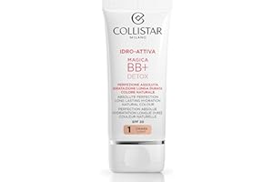 Collistar Idro Attiva Magica BB+ Crème détox légère effet BB pour une couleur uniforme et naturelle avec des extraits de pivoine SPF 20 50 ml