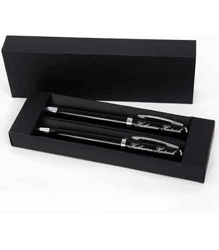Coffret Stylos De Luxe Bitcoin - Stylo Bille Et Roller Penko FENOLIGA Pour Fans De Crypto