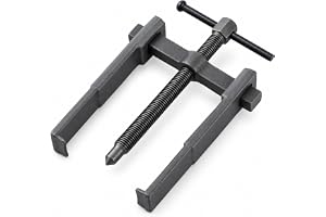 KATSU Two Jaw Gear Bearing Puller Ultra Thin Claws 6 Inch 150mm, Carbon Steel Mini 2 Arms Special Thin Claws Car Engine Repair Belt Wheel Gear Bearing Extractor Removal Tool 450463