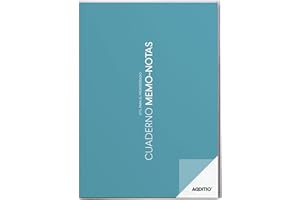 ADDITIO - Cuaderno Memo-Notas para el profesorado | Evaluación continua | Diario de clases | Tamaño A4 | Español | Azul Claro