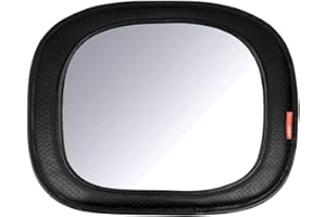 Skip Hop Style Driven Backseat Baby Car Mirror, Black