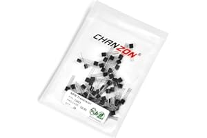 Chanzon 50 pezzi 13001 TO-92 NPN Transistor MJE13001/E13001 200 mA