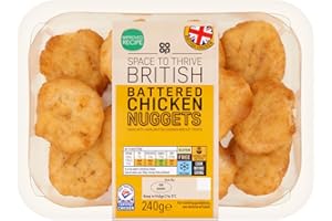 CO OP Co-op Space to Thrive British Battered Chicken Nuggets 240g
