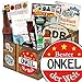 Produktbild Bester Onkel | Mann Geschenk | Geschenkbox | Bester Onkel | inkl Markenbuch | Männergeschenke | bday Geschenk beste-Onkel | mit Zollstock Held der Arbeit, Bier, Schnaps und mehr