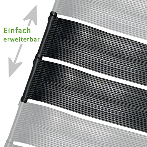 Solarheizung Poolheizung Sonnenkollektor für Swimming Pool ca. 600 x 80 cm Schwimmbadheizung - 4