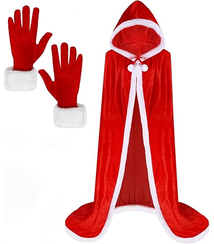 Idena 8580108 - Set De Déguisement De Père Noël, Santa, Nicolas, Bonnet, Barbe, Manteau