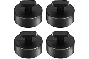 TKSE Gumowa podkładka podnosząca, 4 szt. do Chevroleta Corvette C5 C6 C7, nośność 1,5 kg