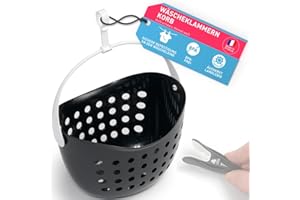 ‎CULICLEAN Empty Basket (1 Piece, Black/White Handle) culiclean