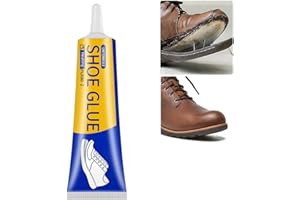 UJOOGBU Strong Shoe Glue,Super Strong Shoe Repair Glue,Shoe Glue Sole Repair,Sole and Upper Repair Glue,Flexible and Waterproof glue for shoes,Non-Hardening Shoe Glue for trainers,Boots,High Heels