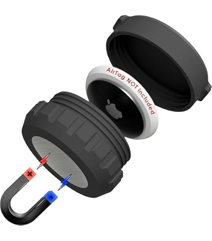 Ultra sterke magnetische houder, waterdichte hoes, sterke neodymiummagneet, geschikt voor elk plat staal/ijzeren oppervlak (4 stuks