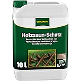 Ultrament Holzzaun-Schutz, naturbaun, 10l