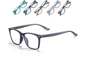 Musivon Gafas Luz Azul Niños de 3 a 12 Años Gafas Para Computadora Protección Ocular Para Infantiles Niños y Niñas