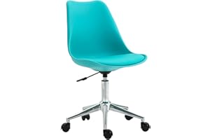 Svita Eddy - Chaise de bureau pivotante - Pour enfant - Turquoise